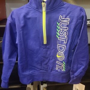 Nike Kids Half Zip Jacket NEW